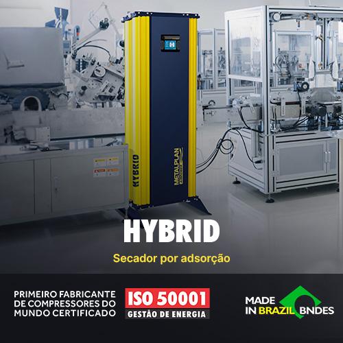 Secador por adsorção Hybrid Metalplan
