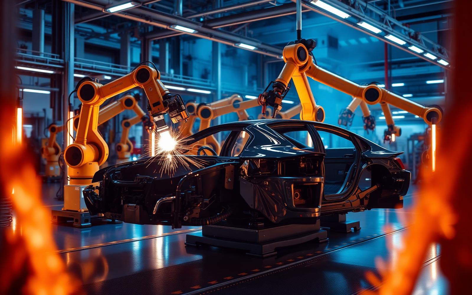Aplicação de ar comprimido em Indústria Automotiva