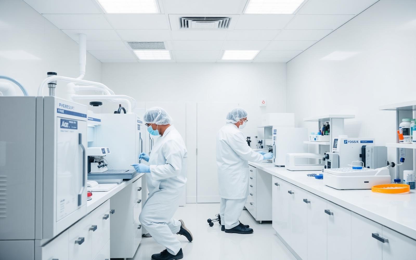 Aplicação de ar comprimido em Indústria Farmacêutica